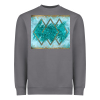 Storm turquoise glitter Heavyweight Sweatshirt - JahusDesignShop
