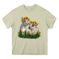 Mossy baby goats Heavy Core Tee - RanaPortraitStore
