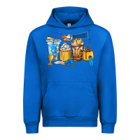Cobalt Volleyball coffee cups Urban Hoodie - HowdyJamesFarm