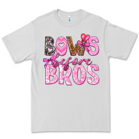 Dove Grey bows before bros Premium Tee - texasbilliewilder