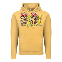 Vintage Mustard three up theree down softball Vintage Hoodie - RacoonDesign