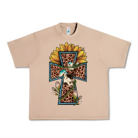 Burro leopard cross  sunflower Urban Heavy Tee - JahusDesignShop