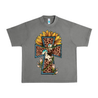 Tornado leopard cross  sunflower Urban Heavy Tee - JahusDesignShop