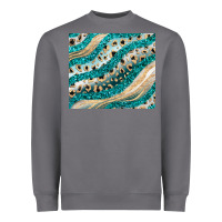 Storm turquoise glitter Heavyweight Sweatshirt - JahusDesignShop
