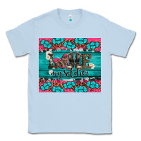 Dusty Blue armed forces day love my soldier Classic Tee - Artiststas