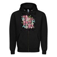 Black less of me more of him Zipper Hoodie - MaliasSmallBusiness