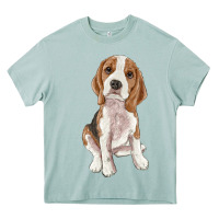Arona beagle Heavy Core Tee - RanaPortraitStore