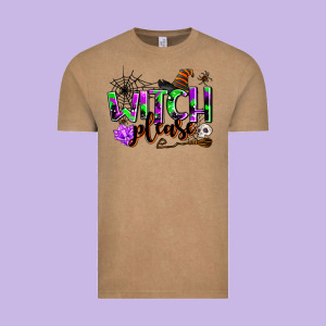 Witch Please Vintage Tee Designed By Adodesignshop