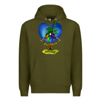 Army Green St Patricks Day Gnome Premium Hoodie - Bettercallsaul
