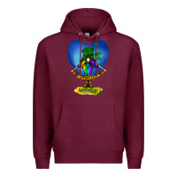 Burgundy St Patricks Day Gnome Premium Hoodie - Bettercallsaul