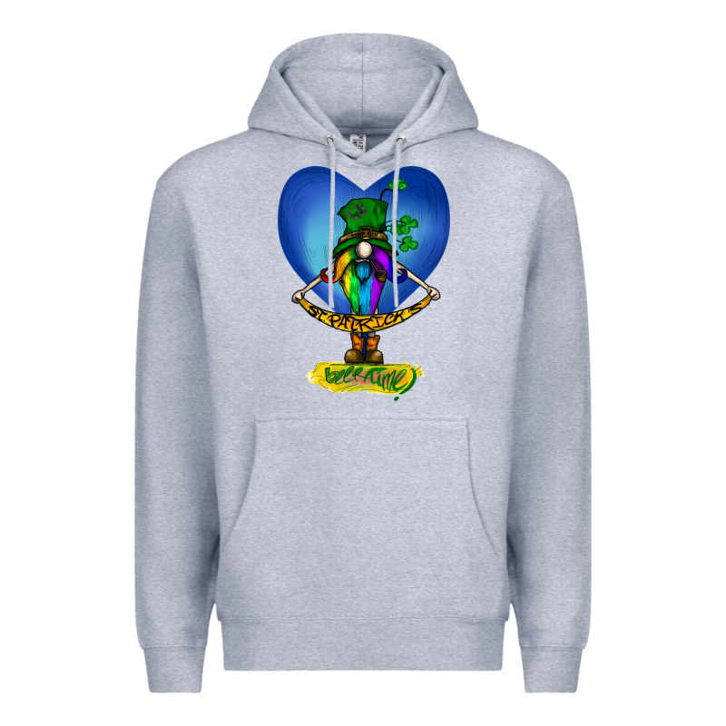 St Patricks Day Gnome Premium Hoodie by Bettercallsaul | Teevron