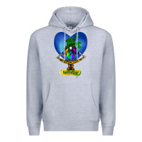Heather Grey St Patricks Day Gnome Premium Hoodie - Bettercallsaul