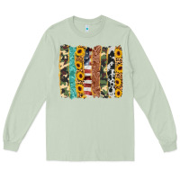 Matcha western brushstroke Long Sleeve Tee - AdoDesignShop