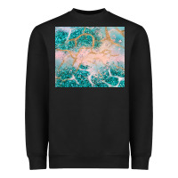 Black turquoise glitter Heavyweight Sweatshirt - JahusDesignShop