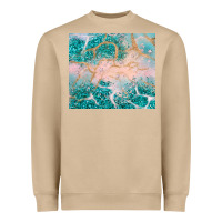 Mushroom turquoise glitter Heavyweight Sweatshirt - JahusDesignShop