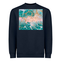 Navy turquoise glitter Heavyweight Sweatshirt - JahusDesignShop