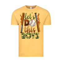 Vintage Mustard let's do this boys baseball Vintage Tee - BundleAndBundleShop
