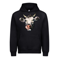 Black Cow Urban Hoodie - HowdyJamesFarm