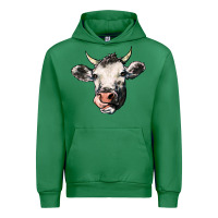 Emerald Cow Urban Hoodie - HowdyJamesFarm