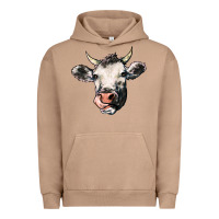 Pigment Burro Cow Urban Hoodie - HowdyJamesFarm