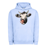 Pigment Grape Ice Cow Urban Hoodie - HowdyJamesFarm
