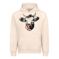 Sandshell Cow Urban Hoodie - HowdyJamesFarm