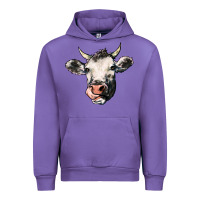 Tulip Cow Urban Hoodie - HowdyJamesFarm