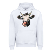 White Cow Urban Hoodie - HowdyJamesFarm