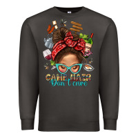 Smoke Camp Hair Dont Care Messy Bun Bbs Premium Sweatshirt - BundleAndBundleShop