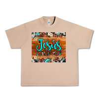 Burro jesus loves you Urban Heavy Tee - JahusDesignShop