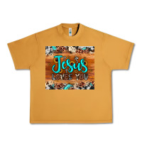 Peanut Butter jesus loves you Urban Heavy Tee - JahusDesignShop