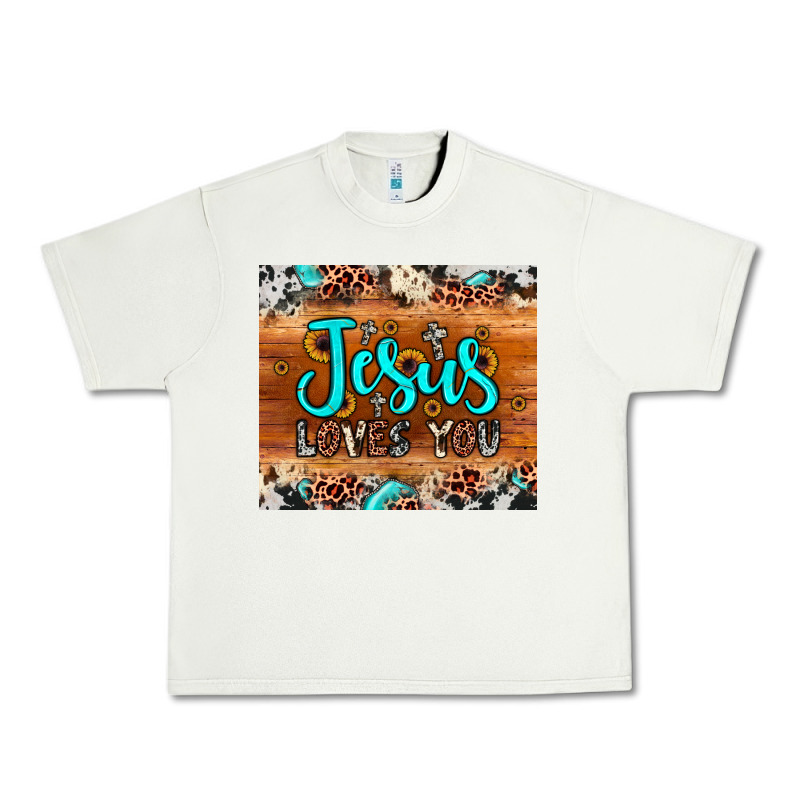 Jesus Loves You Urban Heavy Tee by JahusDesignShop | Teevron