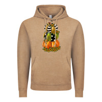 Vintage Coffee pumpkin polka dot, sunflower Vintage Hoodie - JahusDesignShop
