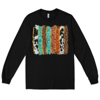 Black western brushstroke Long Sleeve Tee - AdoDesignShop
