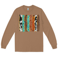 Toasted Coconut western brushstroke Long Sleeve Tee - AdoDesignShop