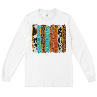 White western brushstroke Long Sleeve Tee - AdoDesignShop