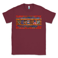 Burgundy armed forces day veteran Classic Tee - Artiststas
