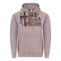 Vintage Zinc god bless america Vintage Hoodie - CowhideDigitalArt