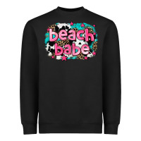 Black beach babe Heavyweight Sweatshirt - AdoDesignShop