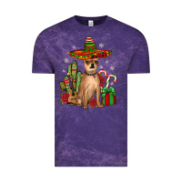 Cloud Purple Chihuahua Christmas Vintage Tee - JahusDesignShop