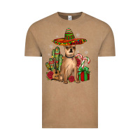 Vintage Coffee Chihuahua Christmas Vintage Tee - JahusDesignShop