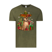 Vintage Olive Chihuahua Christmas Vintage Tee - JahusDesignShop