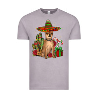Chihuahua Christmas Vintage Tee | Teevron