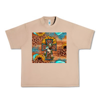Burro leopard cross sunflower Urban Heavy Tee - JahusDesignShop