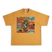 Peanut Butter leopard cross sunflower Urban Heavy Tee - JahusDesignShop