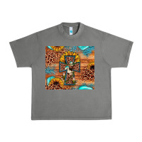Tornado leopard cross sunflower Urban Heavy Tee - JahusDesignShop