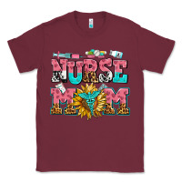 Burgundy nurse mom Classic Tee - AdoDesignShop