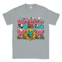 Heather Grey nurse mom Classic Tee - AdoDesignShop