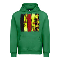 Emerald Softball brushstroke Urban Hoodie - HowdyJamesFarm