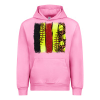 Fuchsia Pink Softball brushstroke Urban Hoodie - HowdyJamesFarm